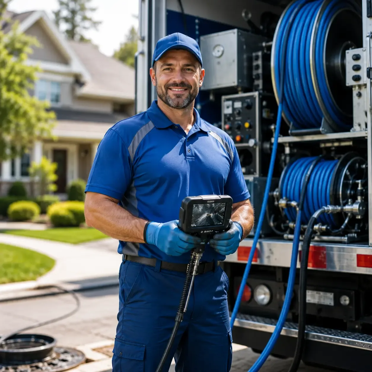 Local outdoor drain cleaning specialists in Eastlake, MI